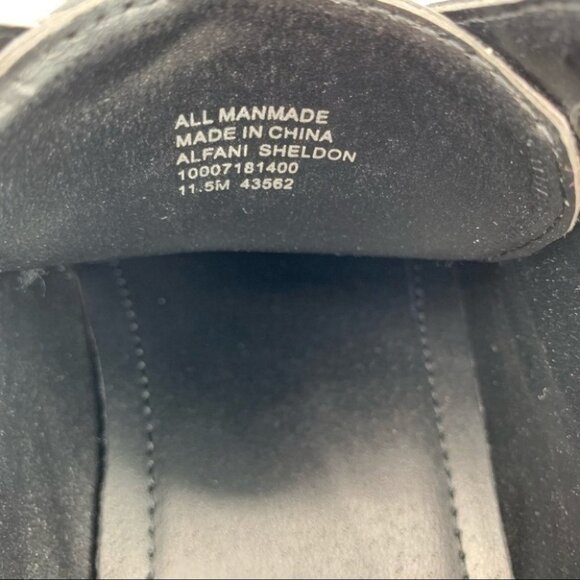 Alfani Men's Sheldon Moc-Toe Oxfords,Men's Shoes - Picture 6 of 13